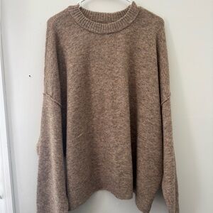 American Eagle Outfitters Taupe Knit Sweater
